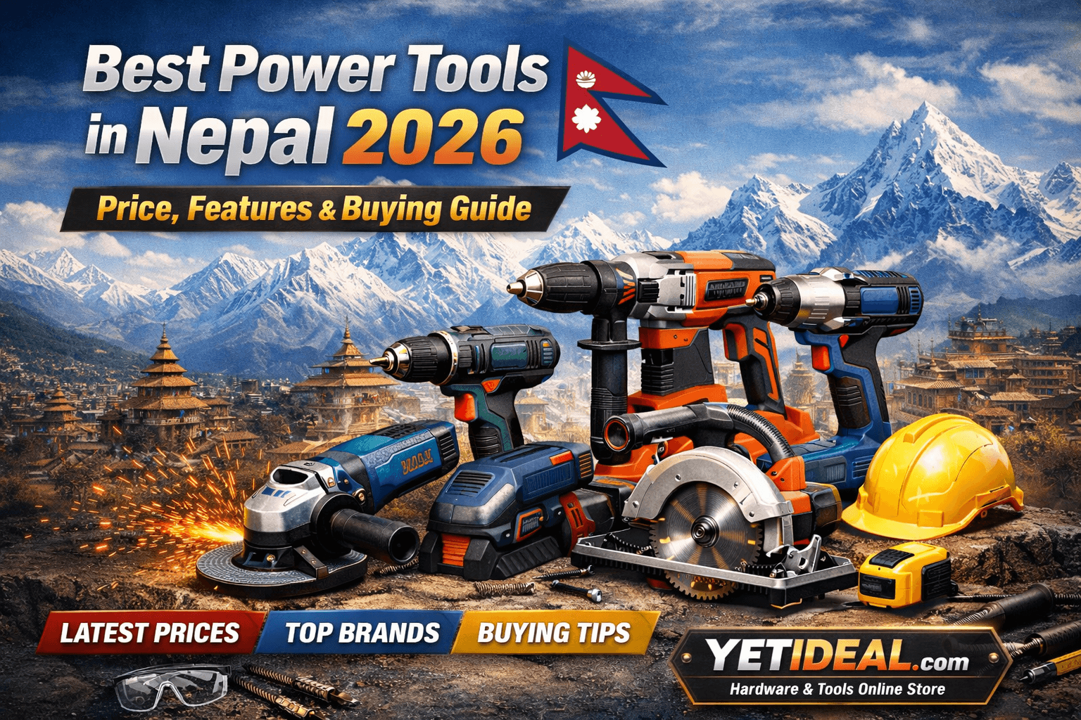 Best Power Tools in Nepal 2026: Price, Features & Buying Guide