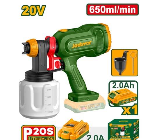 Jadaver Cordless Spray Gun 20V Jadaver Cordless Spray Gun 20V
