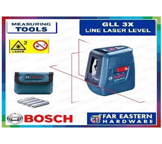 Bosch GLL 3 X Professional 3‑Line Laser Level | Nepal