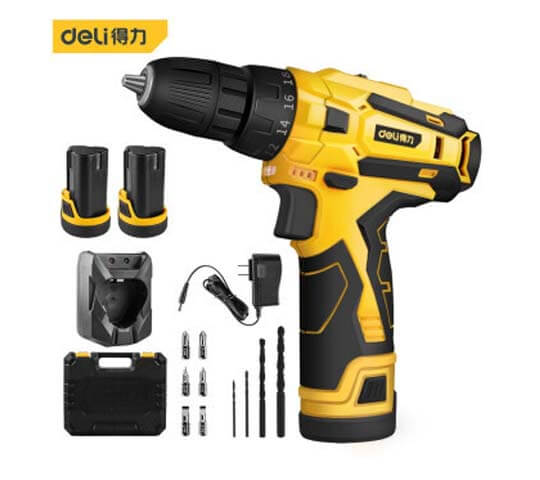 Deli Cordless Screwdriver DL6262 | Rechargeable Electric Screwdriver in Nepal