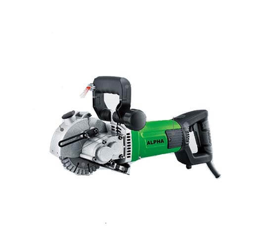 Alpha 5.5 Inch Wall Chaser Machine for Concrete Cutting | Powerful Wall Groove Cutter
