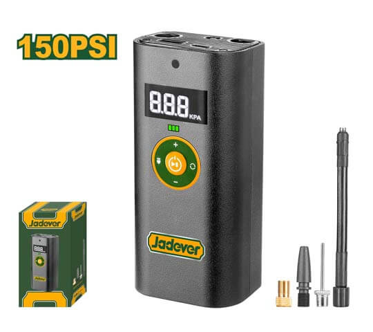 Jadever Cordless Auto Air Compressor 8V Jadever Cordless Auto Air Compressor 8V