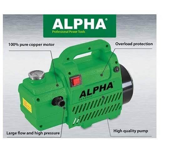 Alpha Pressure Washer Machine VIVO VV-CM-T2 | Powerful Cleaning Solution - 1800W