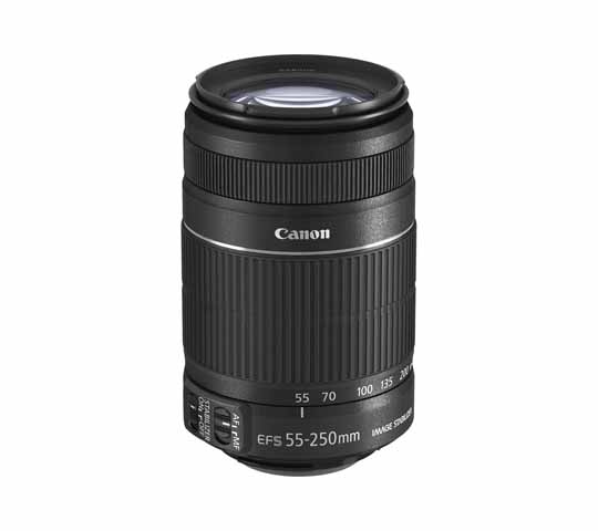 Canon EF-S 55-250mm f/4-5.6 IS II Telephoto Zoom Lens for DSLR Cameras – Image Stabilized, Lightweight (Black)