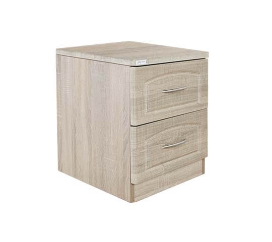 Eudora Bedside Table – Modern Wooden Nightstand for Bedroom in Nepal