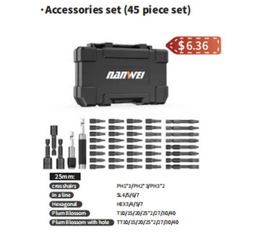 NANWEI 15-Piece Mobile Accessories Set in Nepal | Fast Charging & Data Cable Kit