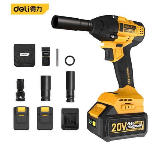 Deli Brushless Lithium-Ion Impact Driver Price in Nepal | Cordless Power Tool Deli Brushless Lithium-Ion Impact Driver Price in Nepal | Cordless Power Tool