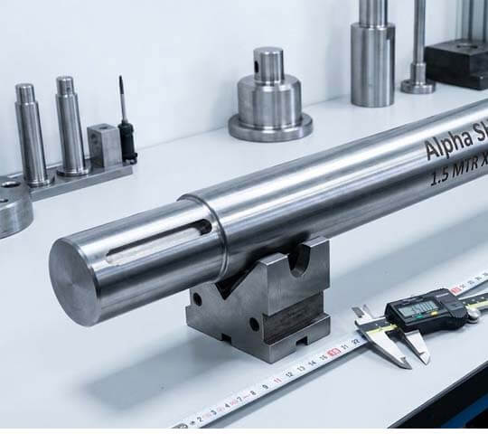 Alpha Shaft 1 Meter x 35mm Heavy Duty Industrial Shaft Rod Alpha Shaft 1 Meter x 35mm Heavy Duty Industrial Shaft Rod